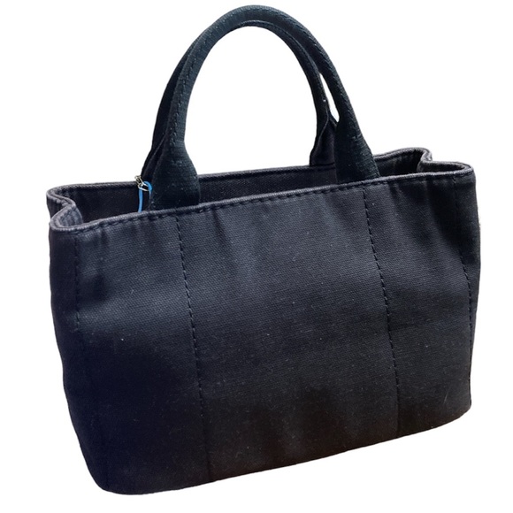 Anteprima Navy Blue Canvas Hand Bag - Picture 3 of 6